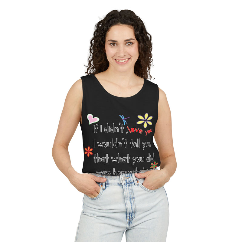 Love Wins (Anti-Homophobia) Tank Top | Queer Pride Apparel