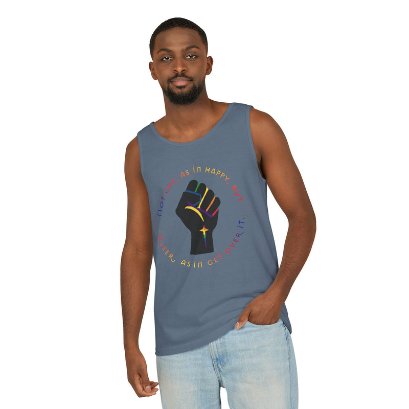 Get Used To It Tank Top | Queer Pride Apparel