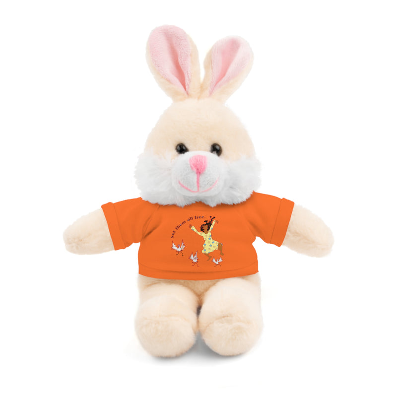 Set Em All Free Stuffed Animal | Black Liberation Decor