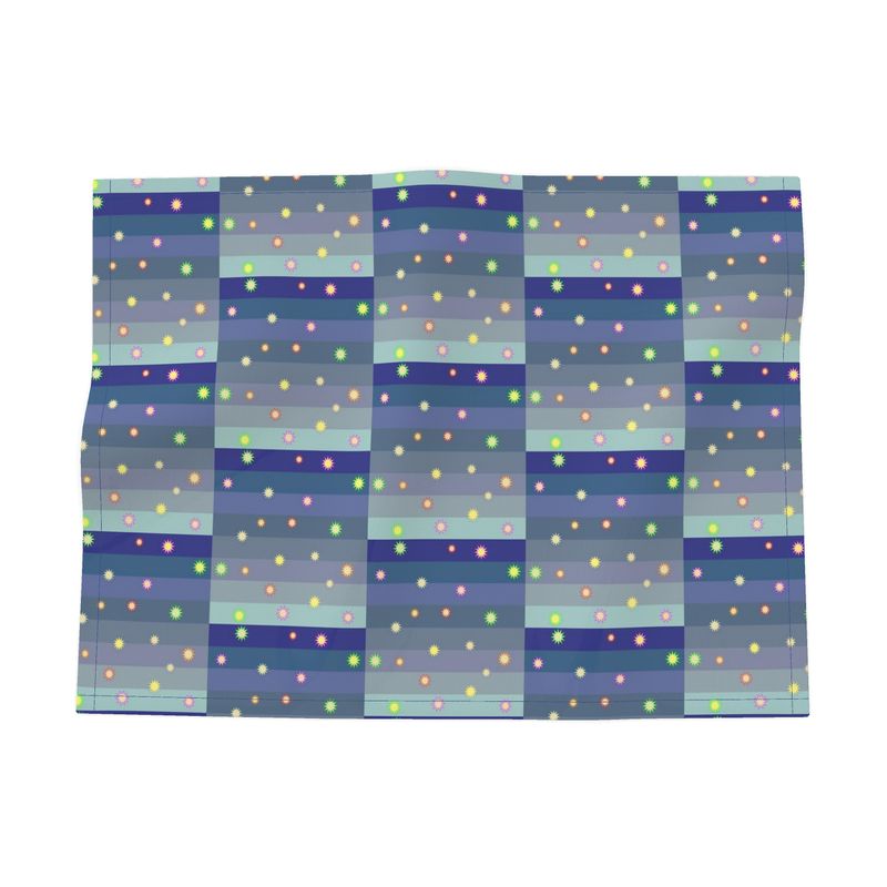 Winter Star Ocean Fabric Placemats