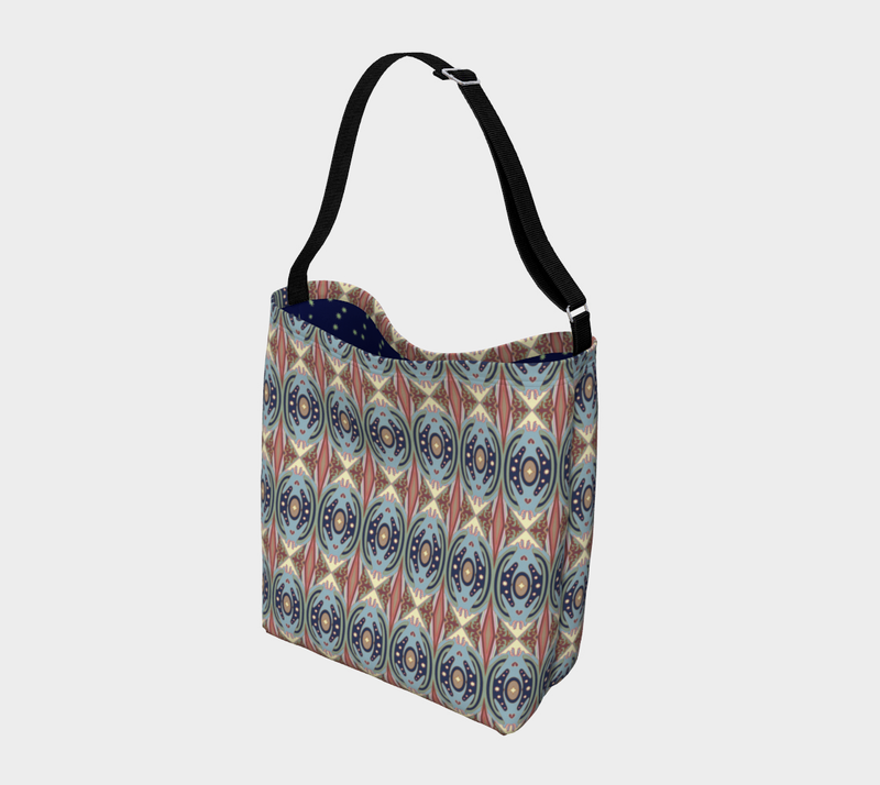 Exit The Cosmic Egg Day Tote | Black Queer Art