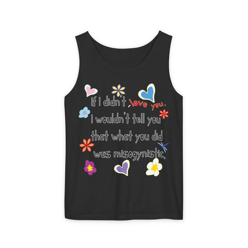 Love Wins (Anti-Misogyny) Tank Top | Black Queer Art