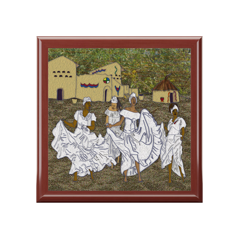 Celebration For Wombed Ones Jewelry Box | Black Queer Art