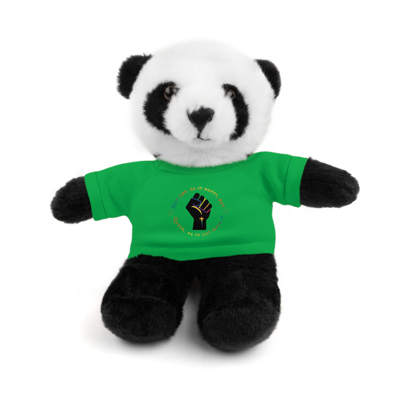 Get Used To It Stuffed Animal | Queer Pride Decor