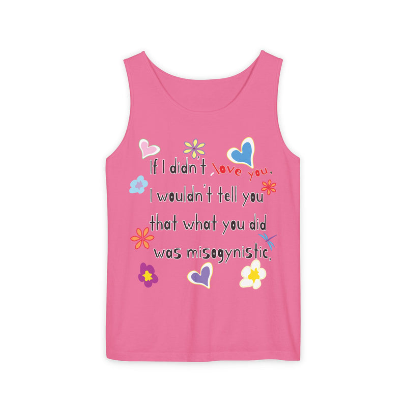 Love Wins (Anti-Misogyny) Tank Top | Black Queer Art