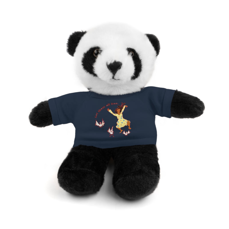 Set Em All Free Stuffed Animal | Black Liberation Decor