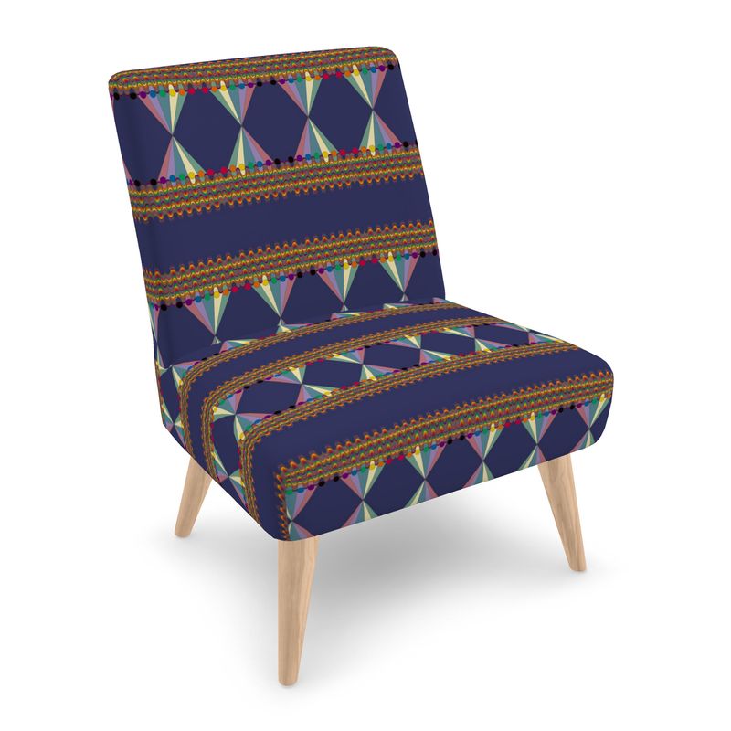 Vibing On The Wavelength Occasional Chair | Queer Art & Black Pride Decor