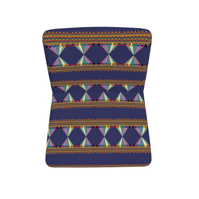 Vibing On The Wavelength Occasional Chair | Queer Art & Black Pride Decor