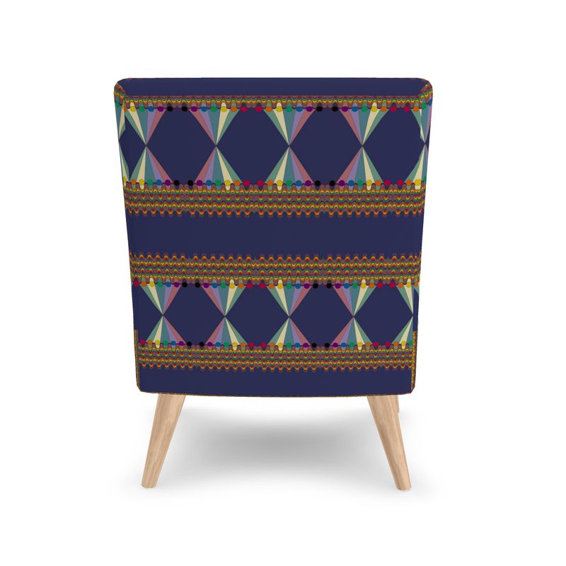 Vibing On The Wavelength Occasional Chair | Queer Art & Black Pride Decor