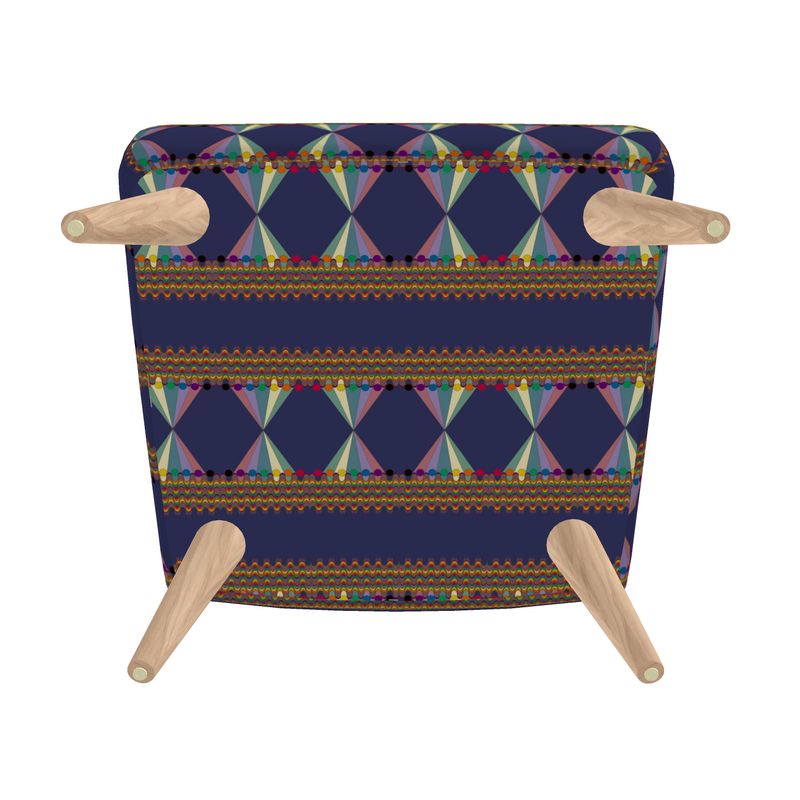 Vibing On The Wavelength Occasional Chair | Queer Art & Black Pride Decor