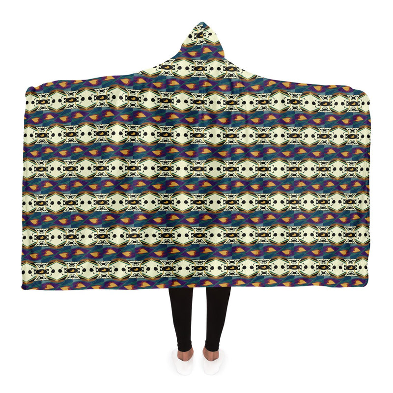 Spider Granma's Love Village Hooded Blanket | Afrocentric Comfort