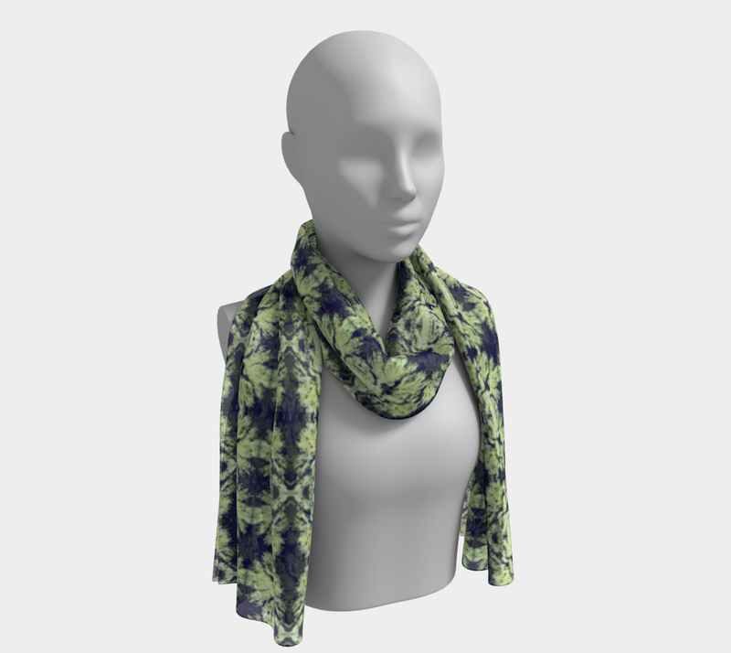 Lovin Lichen Long Scarf | Queer Art & Afrocentric Style