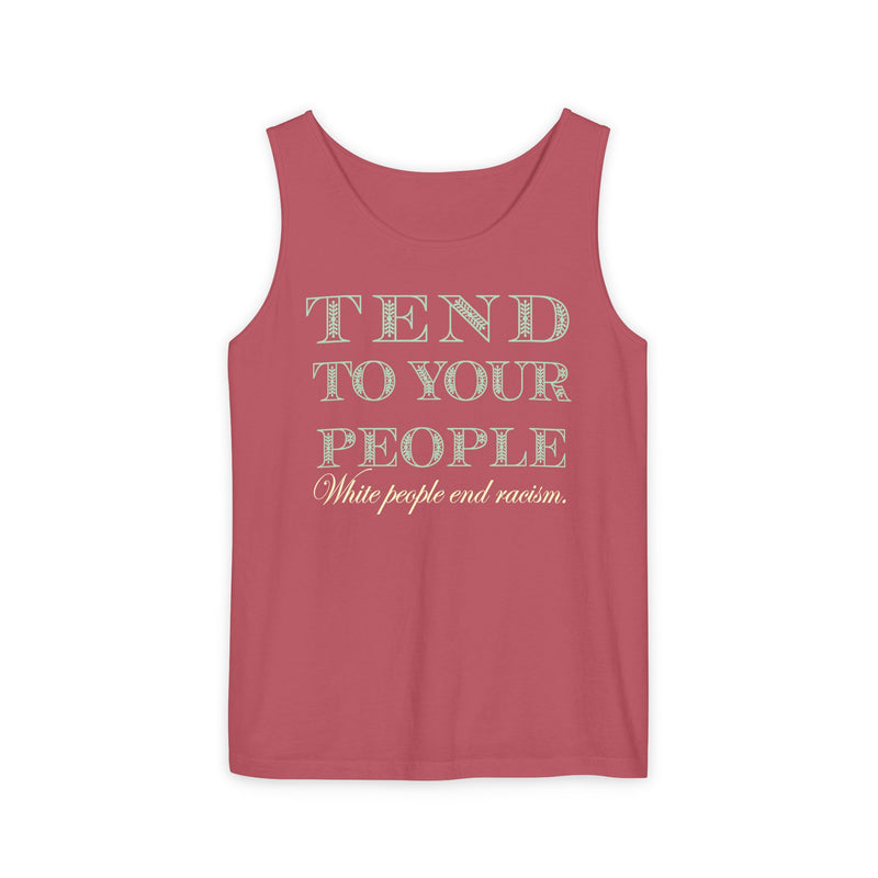 Tend To Your People Tank Top | Black Community Love