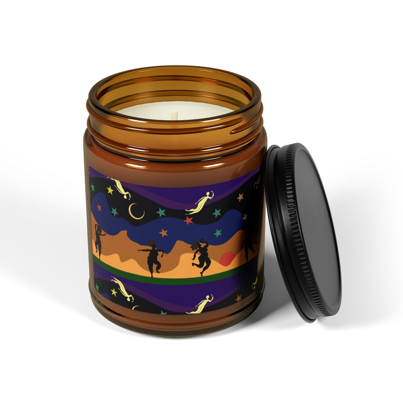 Autumn Dancers Soy Candle | Black Queer Home Decor