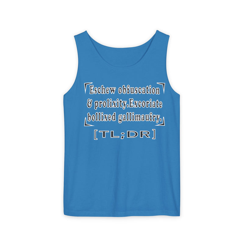 [TL;DR] Tank Top | Black Queer Affirmation