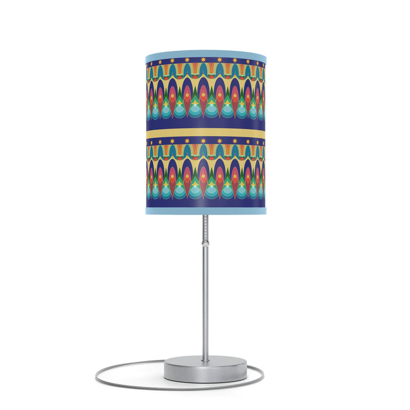 Our Sacred Temples Lamp on a Stand | Afrocentric Home Decor