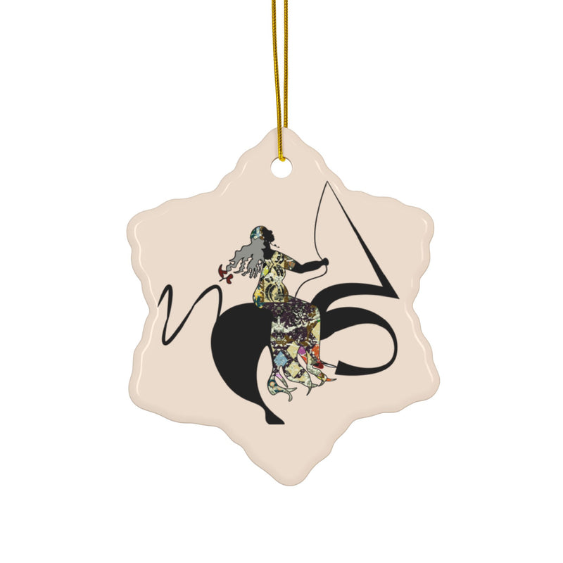 Carried Away Ceramic Ornament | Black Queer Home Decor
