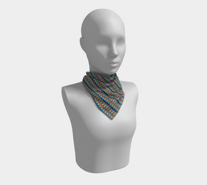 Our Sacred Temples Square Silk Scarf | Black History & Pride