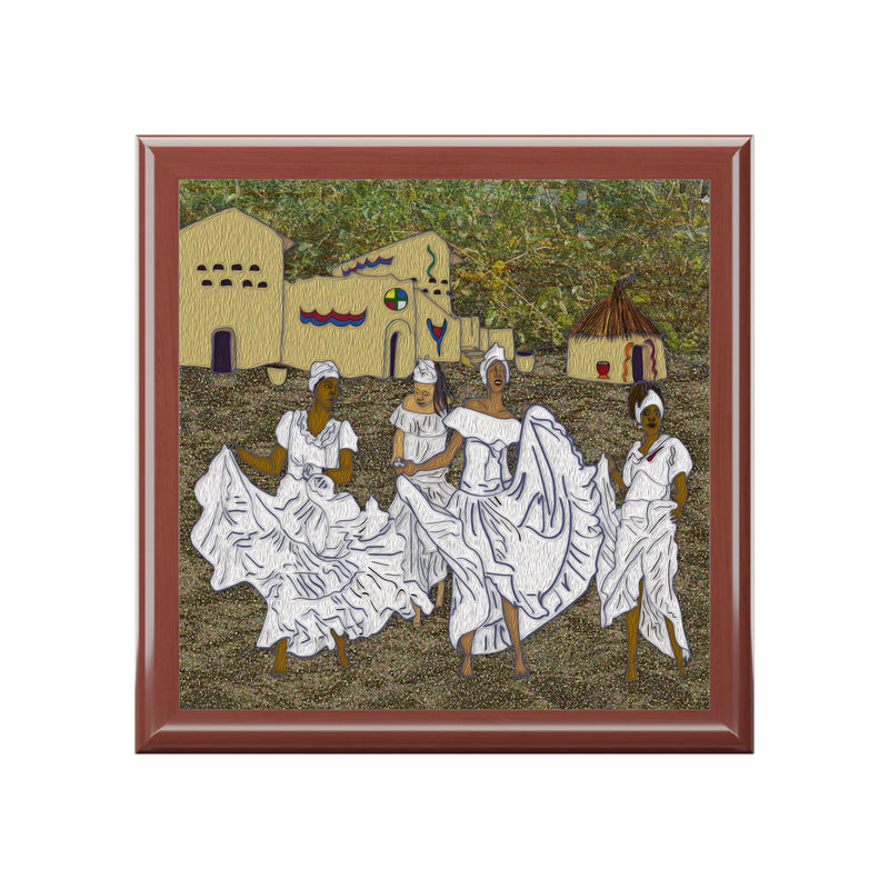 Celebration For Wombed Ones Jewelry Box | Black Queer Art