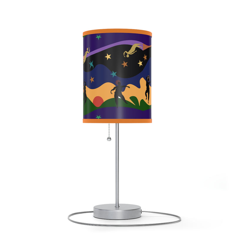 Autumn Dancers Table Lamp | Afrocentric Home Decor