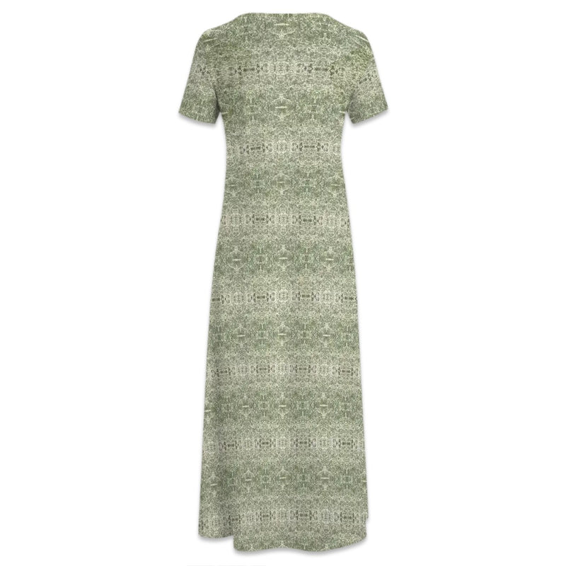 Spanish Moss Short Sleeve Maxi Dress