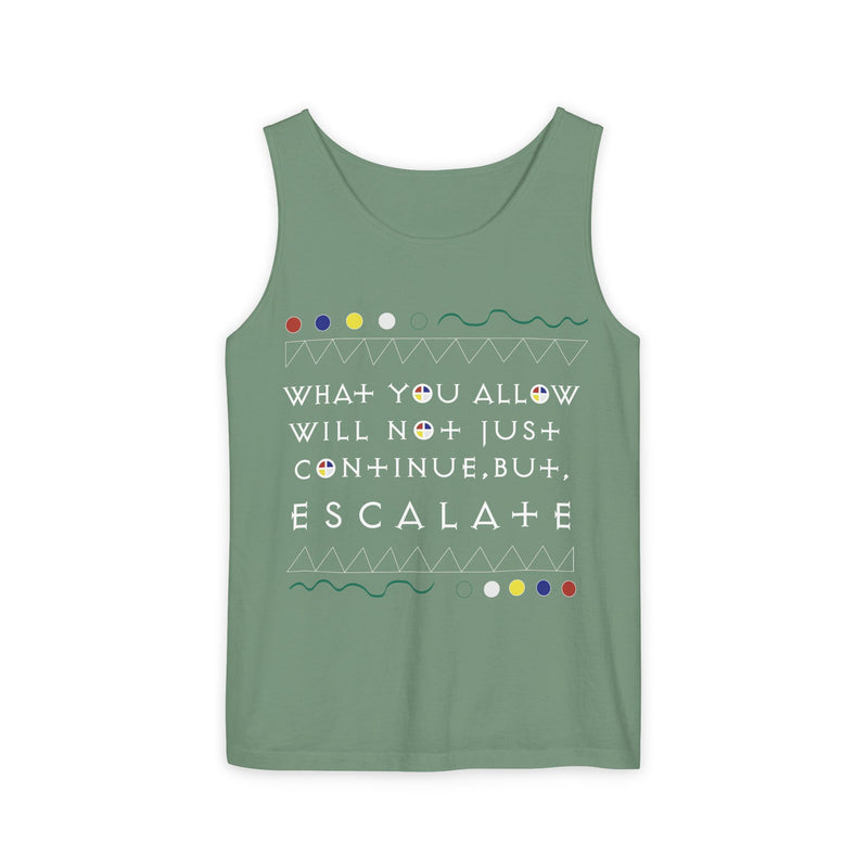What You Allow... Tank Top | Black Empowerment Apparel