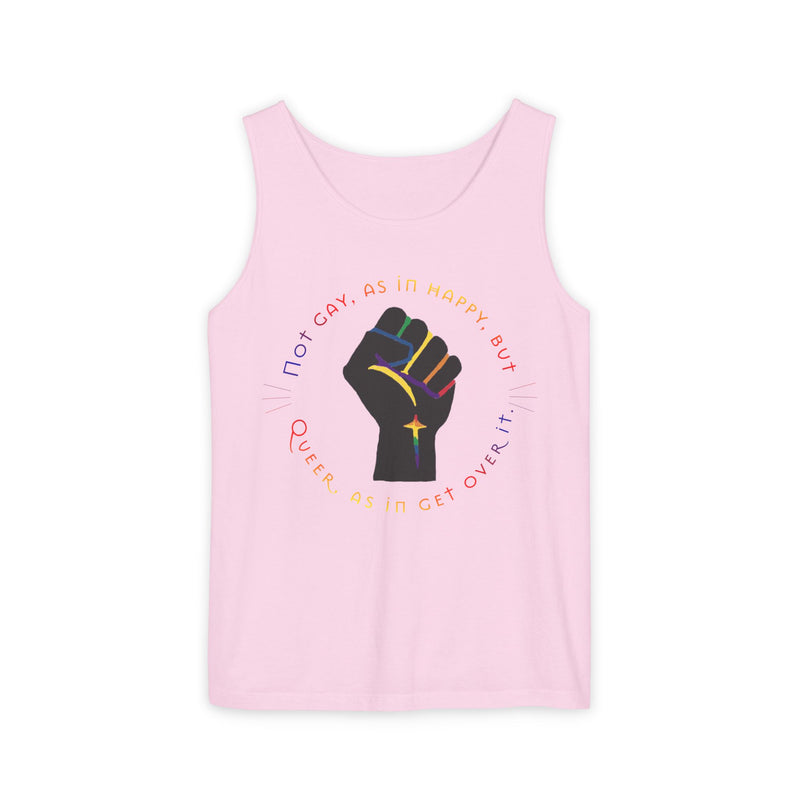 Get Used To It Tank Top | Queer Pride Apparel