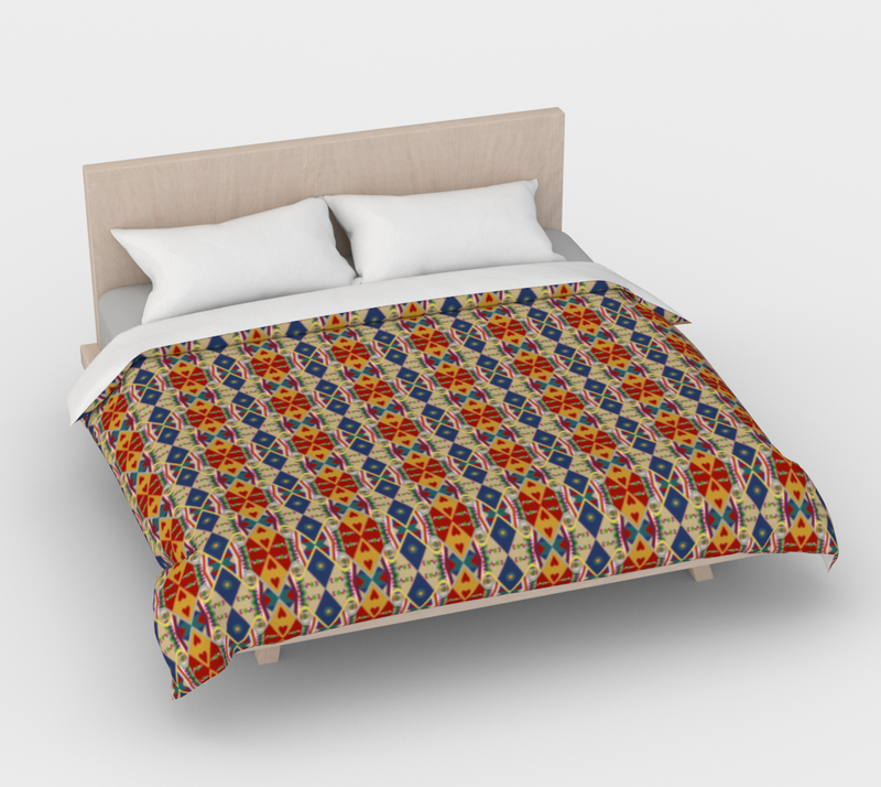 Egun Illuminations Duvet Cover