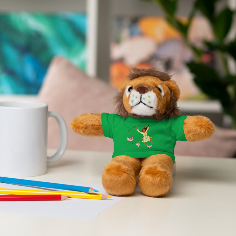 Set Em All Free Stuffed Animal | Black Liberation Decor