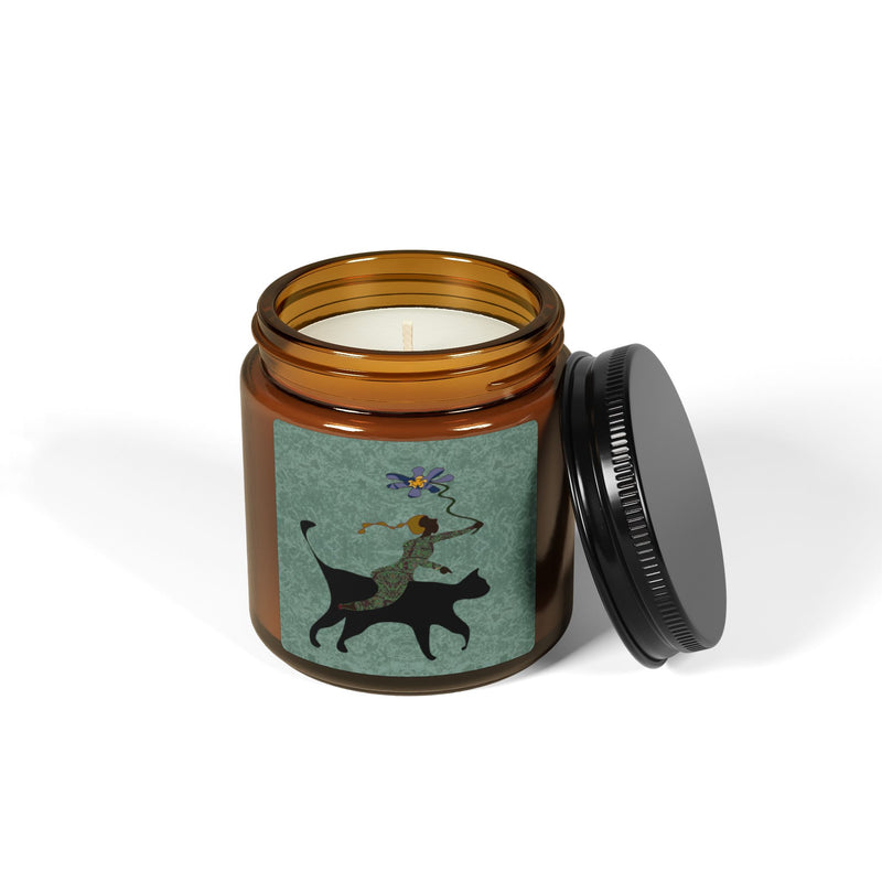 She Gives Soy Candle | Black Queer Home Decor
