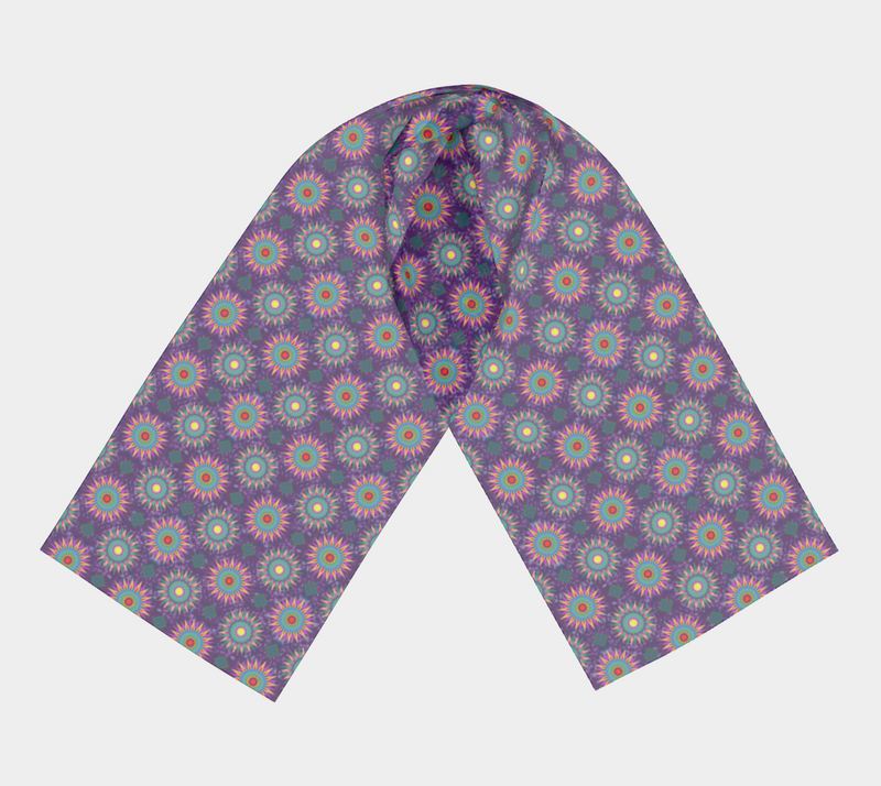 Bonfire Night Long Scarf | Black Queer Art