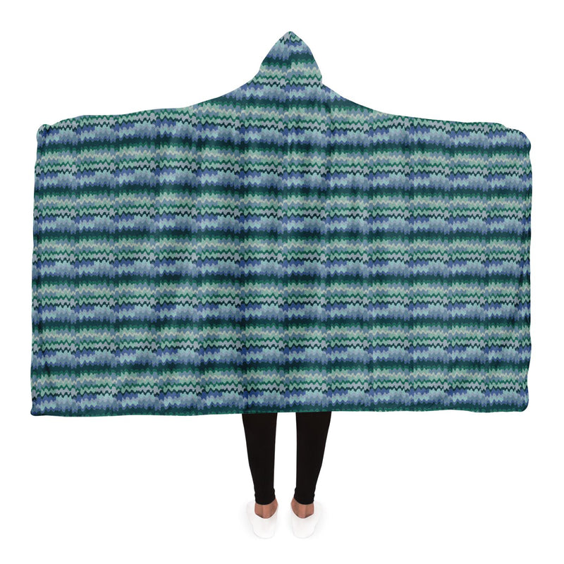 Afro-Atlantics Sing Hooded Blanket | Black History Decor