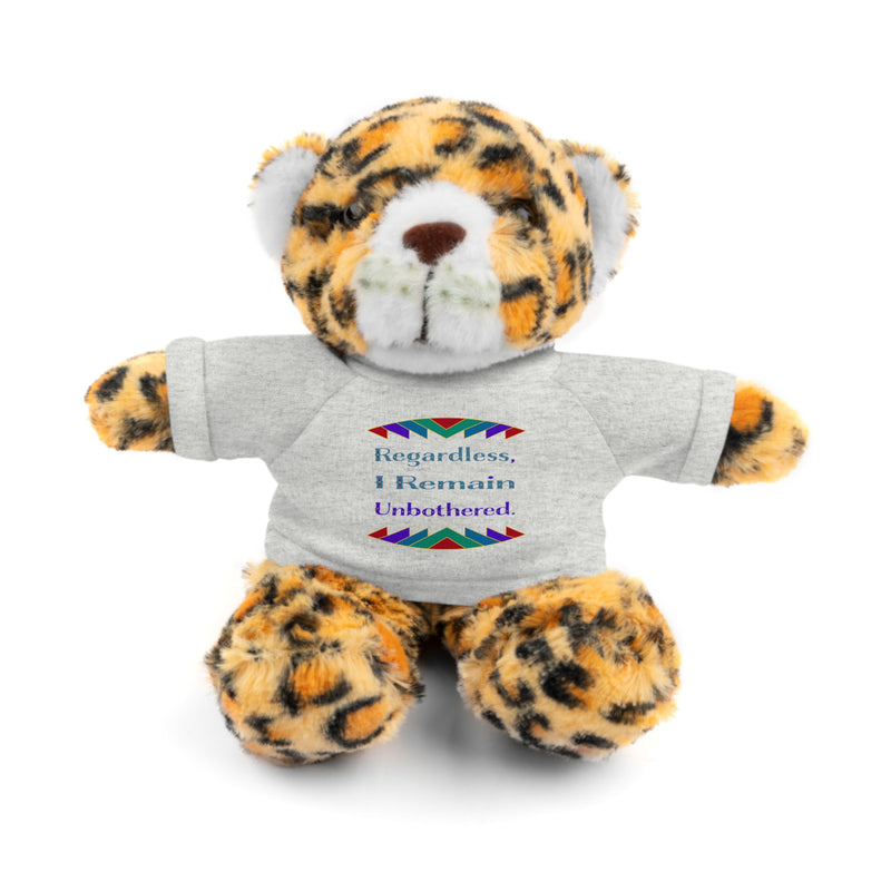 Regardless, I Remain Unbothered Stuffed Animal | Black Pride Accessories