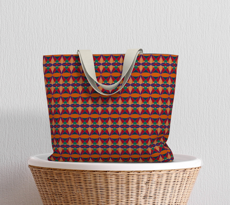 Ujima Large Tote Bag | Black & Queer Community Art