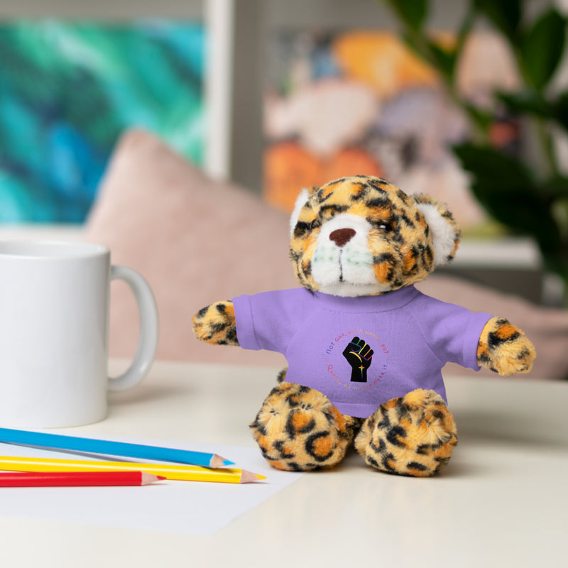 Get Used To It Stuffed Animal | Queer Pride Decor