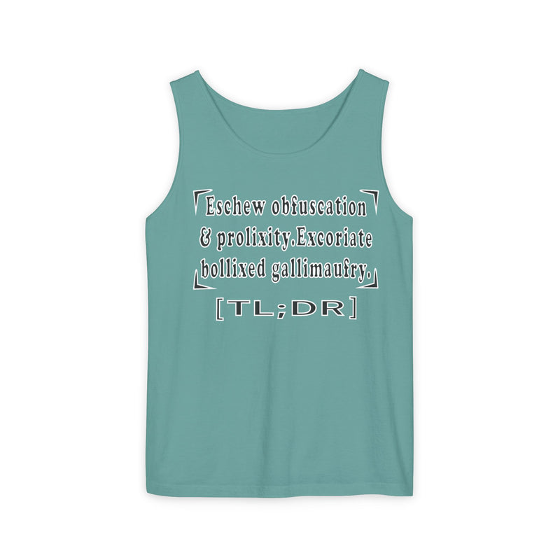 [TL;DR] Tank Top | Black Queer Affirmation