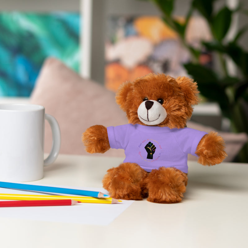 Get Used To It Stuffed Animal | Queer Pride Decor