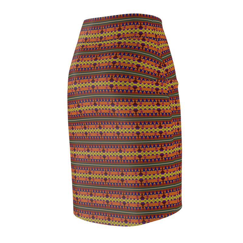 Kujichagulia Pencil Skirt | Black Self-Determination Art