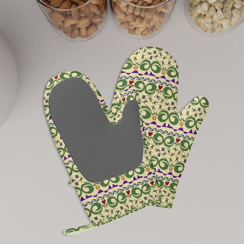 Cave Songs Silicone Oven Mitts