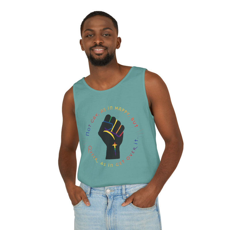 Get Used To It Tank Top | Queer Pride Apparel