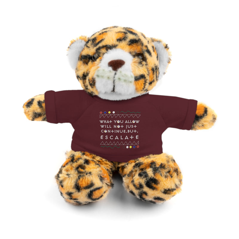 What You Allow Stuffed Animal | Black Empowerment