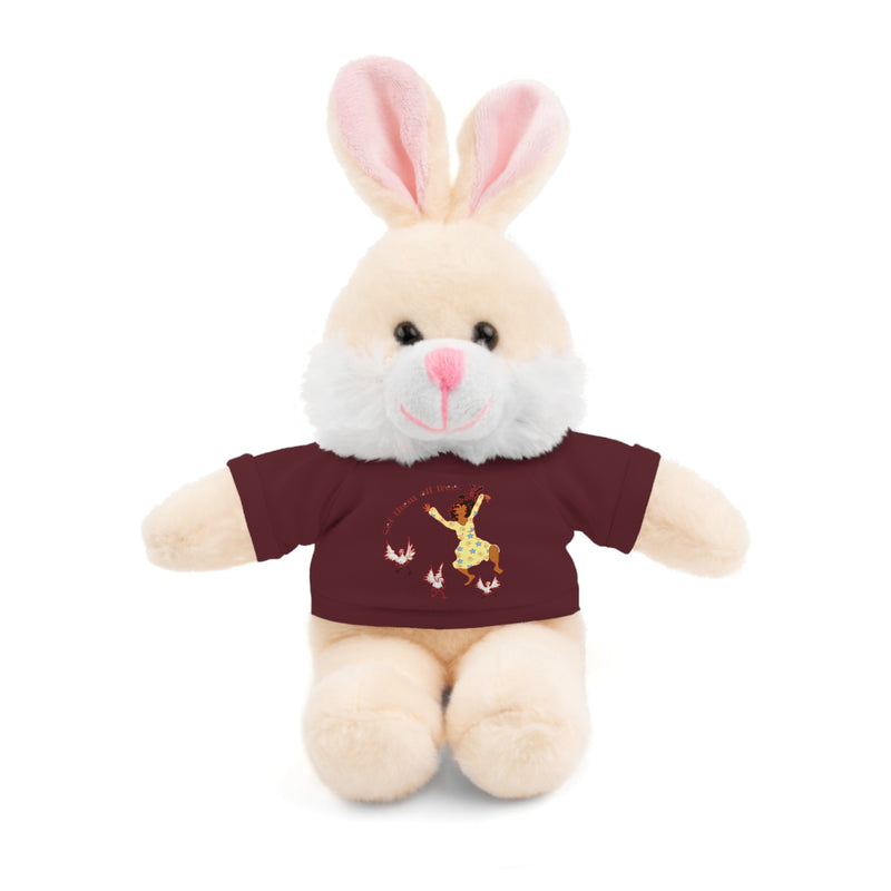 Set Em All Free Stuffed Animal | Black Liberation Decor