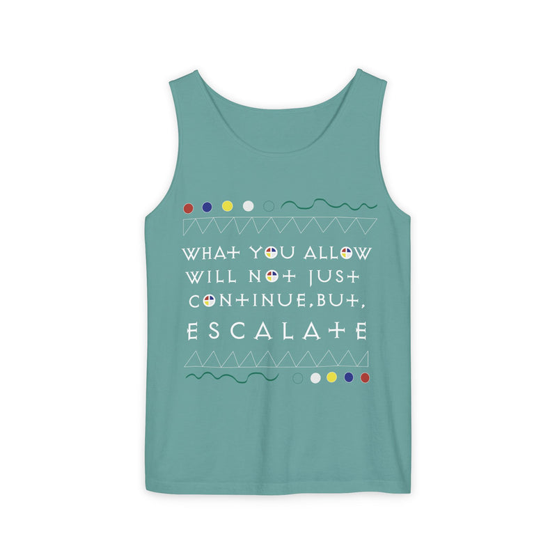 What You Allow... Tank Top | Black Empowerment Apparel
