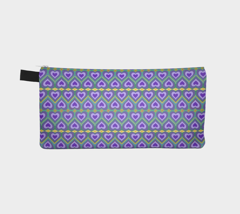 Lavender Love Pencil Case | Queer Art & Stationery