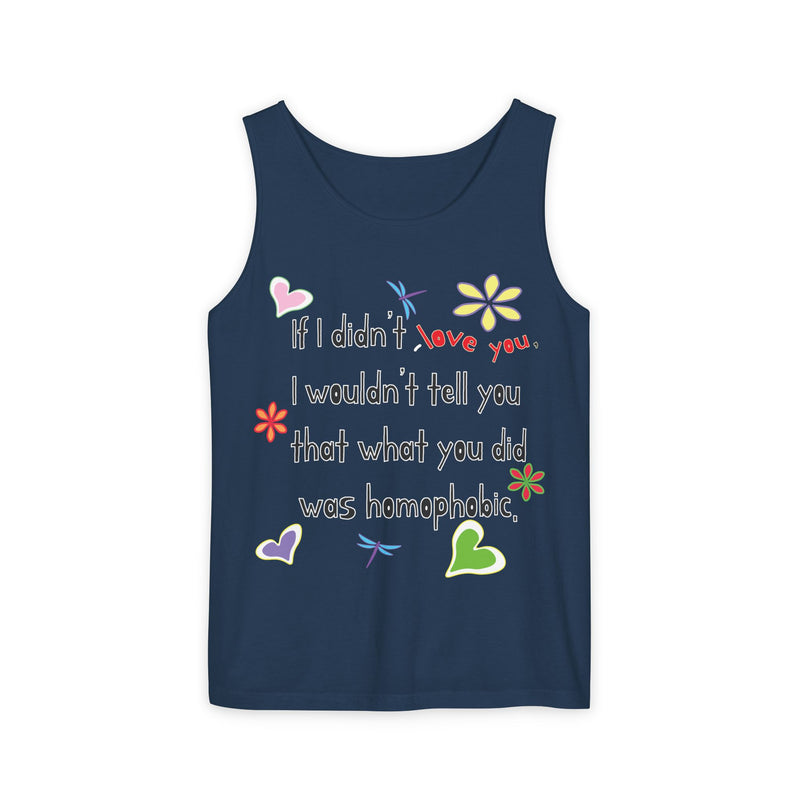 Love Wins (Anti-Homophobia) Tank Top | Queer Pride Apparel