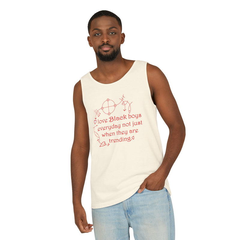 Love Black Boys Everyday Tank Top | Black Boy Joy