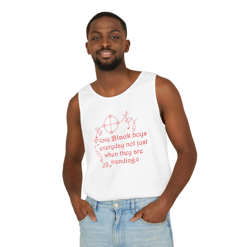 Love Black Boys Everyday Tank Top | Black Boy Joy