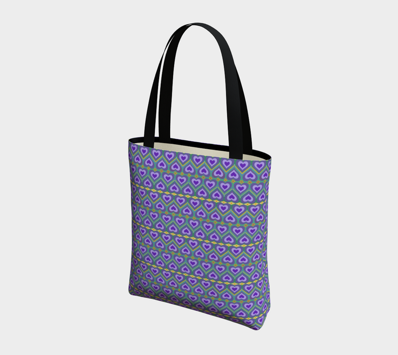 Lavender Love Tote Bag | Queer Art & Pride