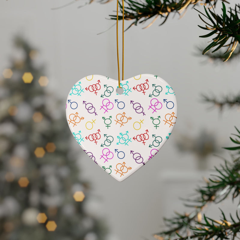 Come As You Are Ceramic Ornament | Queer Art