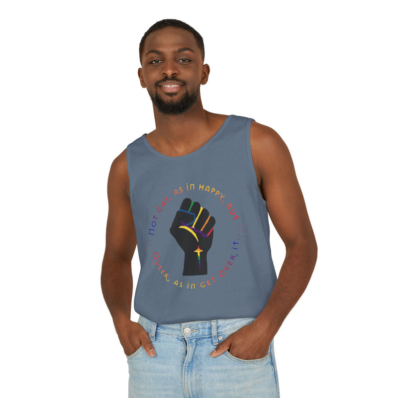 Get Used To It Tank Top | Queer Pride Apparel